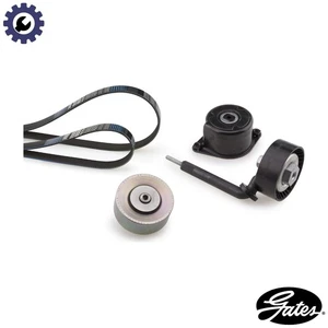 VRIBBED BELT SET K066PK2160 FOR BMW 5/E61/E60 M57D30 3.0L 6cyl 6 Convertible E64 - Picture 1 of 9