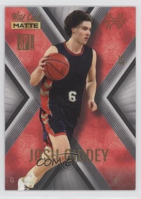 2022 Wild Card Matte SP Exclusive X-Plode Basketball Red /5 Josh Giddey #MXPN-11 - Image 1 of 2