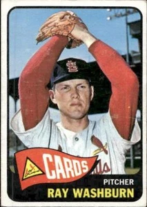 Ray Washburn Topps #467 1965 - Imagen 1 de 2