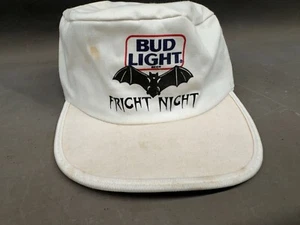Vintage Budweiser Bud Light Fright Night Halloween orange Spuds McKenzie Cap Hut - Bild 1 von 6