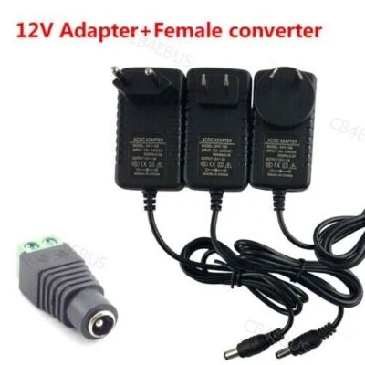 DC 12V 1/2A 3A Transformer Power Supply LED Driver Adapter For LED Strip CB4 - Image 1 of 4