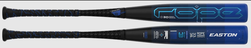 2024 Easton -3 Rope BBCOR Baseball Bat 33"/30oz - EBB4RPE3