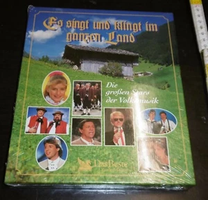 5er mc box es singt und klingt im ganzen land 1993 volks musik kassetten alt ovp - Picture 1 of 4