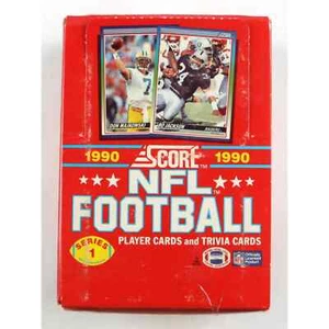 1990 Score Football Serie 1 Wachsbox - Bild 1 von 1