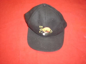 THE RATTLERS ~ GORRA DE BÉISBOL NEGRA A PRESIÓN CON LOGO BORDADO NUEVA COMO NUEVA - Imagen 1 de 2