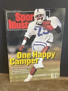 Vintage SPORTS ILLUSTRATED Eric Dickerson Indianapolis Colts Cover 1991 No Label - Picture 1 of 3