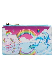 Loungefly Lisa Frank Unicorn Reflection Wallet - Picture 1 of 4