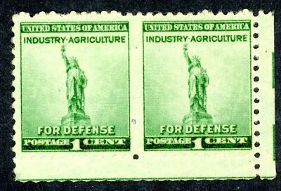 EFO 899 SHEET CORNER PAIR WITH JUST ONE "STUPID" PERF -- READ TO SEE WHY... - Image 1 of 2