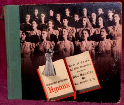 Phil Spitalny Columbia presents Hymns 4x78 78 PLAY GRADED Fully Tested - Image 1 of 4