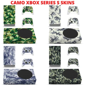 Xbox Series S Camo Design Skin Sticker Decal Aufkleber Wrap Console Controllers - Picture 1 of 8