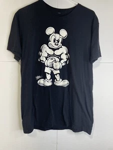 Superfresh LE T-Shirt “Ghost Mickey Mouse“ Workout Fit Buff Medium Black 2018 - Picture 1 of 4