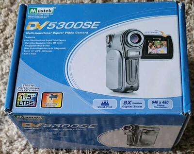 Videocámara Mustek 5300SE - plateada - ¡NUEVA!! Foto 1 de 2