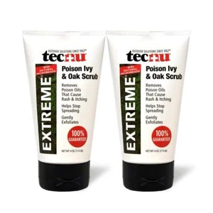 Tecnu Extreme Poison Ivy & Oak Scrub—Removes Toxin from Skin That Causes Poison - Picture 1 of 5