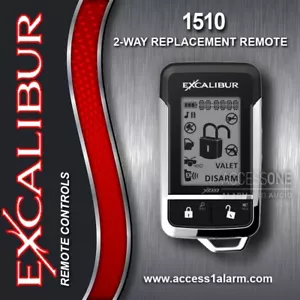NEU Excalibur Omega 1510 5-Tasten 2-Wege LCD Ersatz Fernbedienung ELVNTRNC - Bild 1 von 3