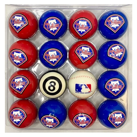 Philadelphia Phillies Pool Ball Set Cover