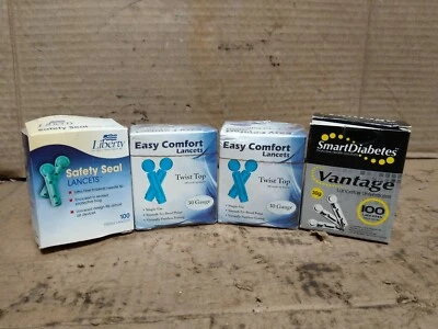 Lot of 4 Twist Top 30 Gauge Lancets 4 x 100 = 400 Total #10 - Image 1 of 2