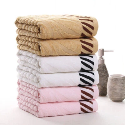 浴巾超舒适竹纤维吸水豪华手浴沙滩床单 — 第 1/4 张图片