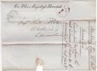 1851 OHMS TAXES WRAPPER TO CLITHEROE RED ENCIRCLED PAID 1 BLACKBURN UPP LANCS