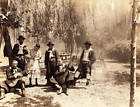 This Is A Scene On A Ranch In Argentine On The Pampas With Gauchos OLD PHOTO