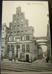 AK ~1910: Lübeck Schiffergesellschaft - Bild 1 von 2
