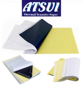 15x Tattoo Matrizenpapier 4 lagig Übertragungspapier Transferpapier DIN A4 ATSUI - Bild 1 von 1