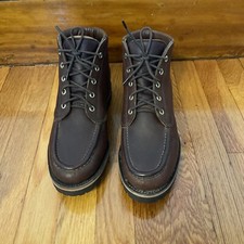 CC Filson Leather Boots Brown Vibram Gumlite Sole 34255 Men's Size 8D