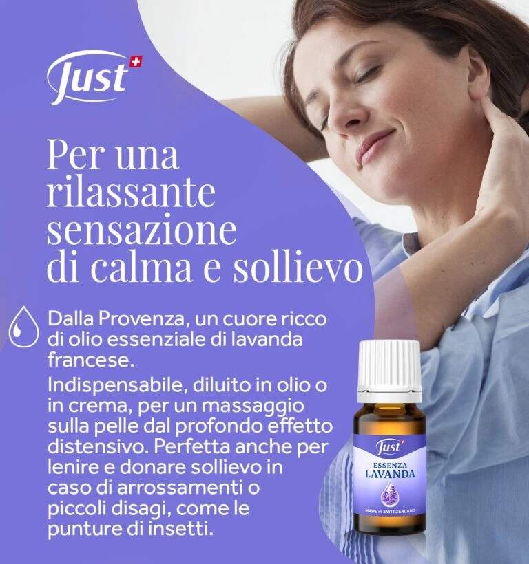 Olio Essenza  Lavanda JUST  - Immagine 1 di 1