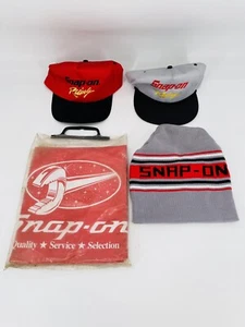 Vintage Snap-On Tools Lot Hat Beanie Toboggin Poncho Rain Jacket New Deadstock - Picture 1 of 9