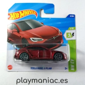 Hot wheels Tesla Model S Plaid Quarter Mile Heroes Mainline 2024 Mattel - Imagen 1 de 1