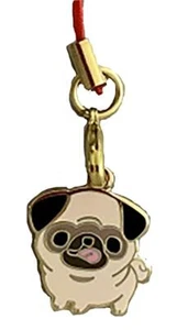 PUG - CHARM SMALTATO CREMA MILLE CIELI - Foto 1 di 2