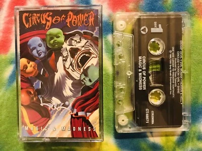 Circus of Power Magic & Madness Cassette Tested Plays Great - Image 1 of 4