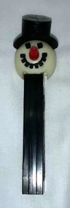 VINTAGE! PEZ SNOWMAN ‘NO FEET’ - MADE IN YUGOSLAVIA! - Picture 1 of 7