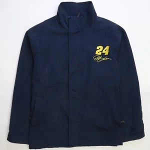 Vintage Jeff Gordon Dupont Motorsports Racing Windbreaker Light Jacket Large - Picture 1 of 9