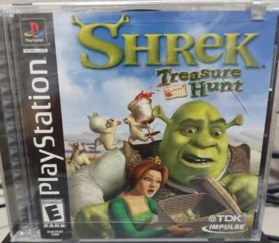 Shrek: Treasure Hunt (Sony PlayStation 1, 2002) PS1 Dreamworks New/Sealed - Image 1 of 4