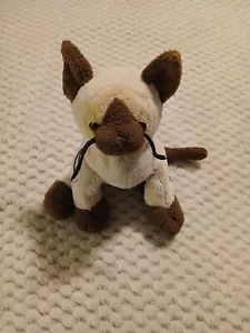 Ganz Webkinz Siamese Cat Plush Stuffed Animal 8" - Picture 1 of 6