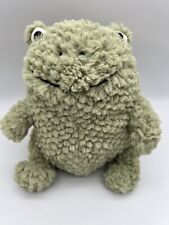 Jellycat Flumpie Frog Plush Lovey Stuffed Toy  Green Weighted Bottom Excellent