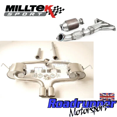Scarico Milltek Mini Cooper S R52 Cabriolet Cat Posteriore Non Res e Collettore Cat - Immagine 1 di 2