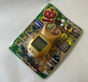 Gold Mushi Pet DX Hercules Kabuto & Caucasus Part 2 Tamagotchi Game USED Tested - Picture 1 of 17