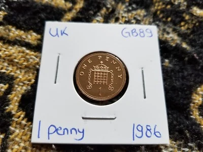 United Kingdom / Great Britain Proof Coin - 1 Penny 1986 - GB89 Tariff Incl - Image 1 of 2