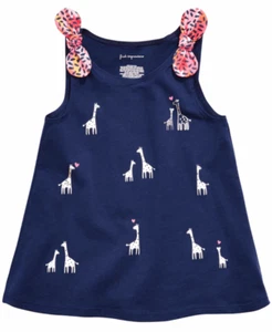 First Impressions Baby Girls Giraffe-Print Tank Top - Picture 1 of 2