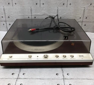 Denon DP-40F Direct Drive Automatic Turntable Vintage Japan Tested Working - Image 1 of 4