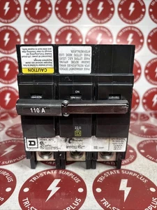 NUOVO INTERRUTTORE SQUARE D QOB3110VH 110 AMP 3P 240V TIPO QOD 110A 3 POLI 🔴🔴 - Foto 1 di 7