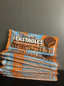 MrBeast Feastables Tazze Crema Burro di Arachidi ��8x5 Confezioni 40 Tazze 2/2026 - Foto 1 di 2