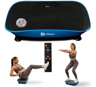 Lifepro Vibration Plate with Bluetooth Speaker Auto Start Mode Whole Body Vibrat - Image 1 of 4