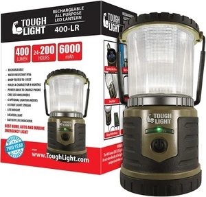 Tough Light USB Rechargeable Camping Lantern, 400 Lumens LED Lantern - Picture 1 of 6