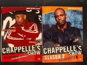 Comedy Central CHAPPELLE'S SHOW Complete Seasons 1 & 2 DVD Sets - Imagen 1 de 6