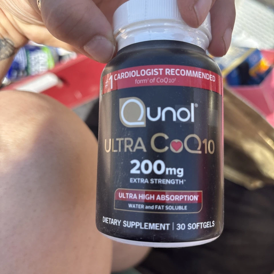 Qunol Ultra CoQ10 (200 mg) Extra Fuerza 30 Geles Blandos Ultra Alta Absorción 27/07 Foto 1 de 1
