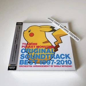 TV Anime Pocket Monster Original Soundtrack Best 1997-2010 2CD OST OBI - Picture 1 of 19