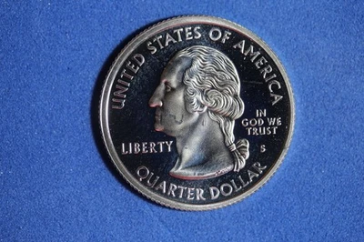 2000 S SOUTH CAROLINA SILVER PROOF STATEHOOD WASHINGTON QUARTER #K57324 - Image 1 of 2