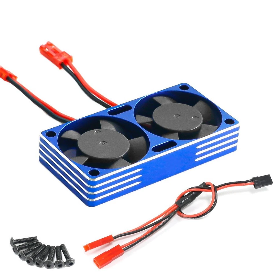 8.4v 22000RPM Motor Cooling Fans Heatsink 540 550 3650 For 1/7 1/8 1/10 RC Car - Image 1 of 4